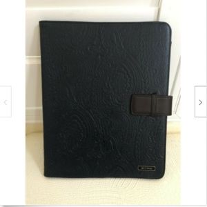 ETRO iPad Case Protector Cover Blue Credit Card Sl